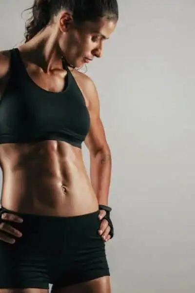 Toning Up at Home: The Ultimate Guide to Bodyweight Exercises 2 Image of woman's toned stomach after bodyweight exercises Calne and non-surgical treatment from Lipo 360